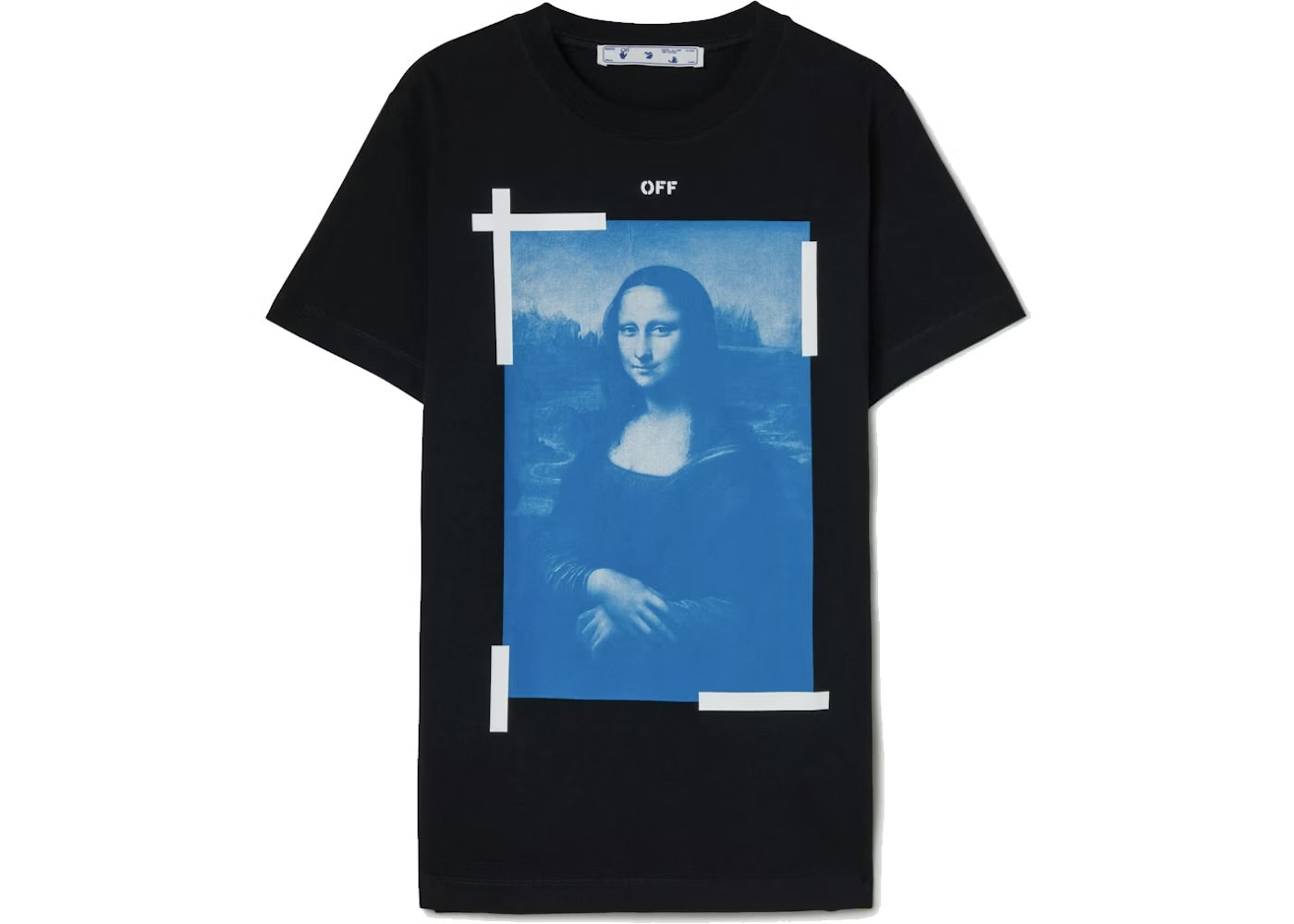 OFF-WHITE Camiseta Mona Lisa Slim Fit Negro