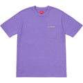 Supreme Embroidered Pocket Tee
Pale Purple