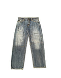 Loose Jeans with Patches