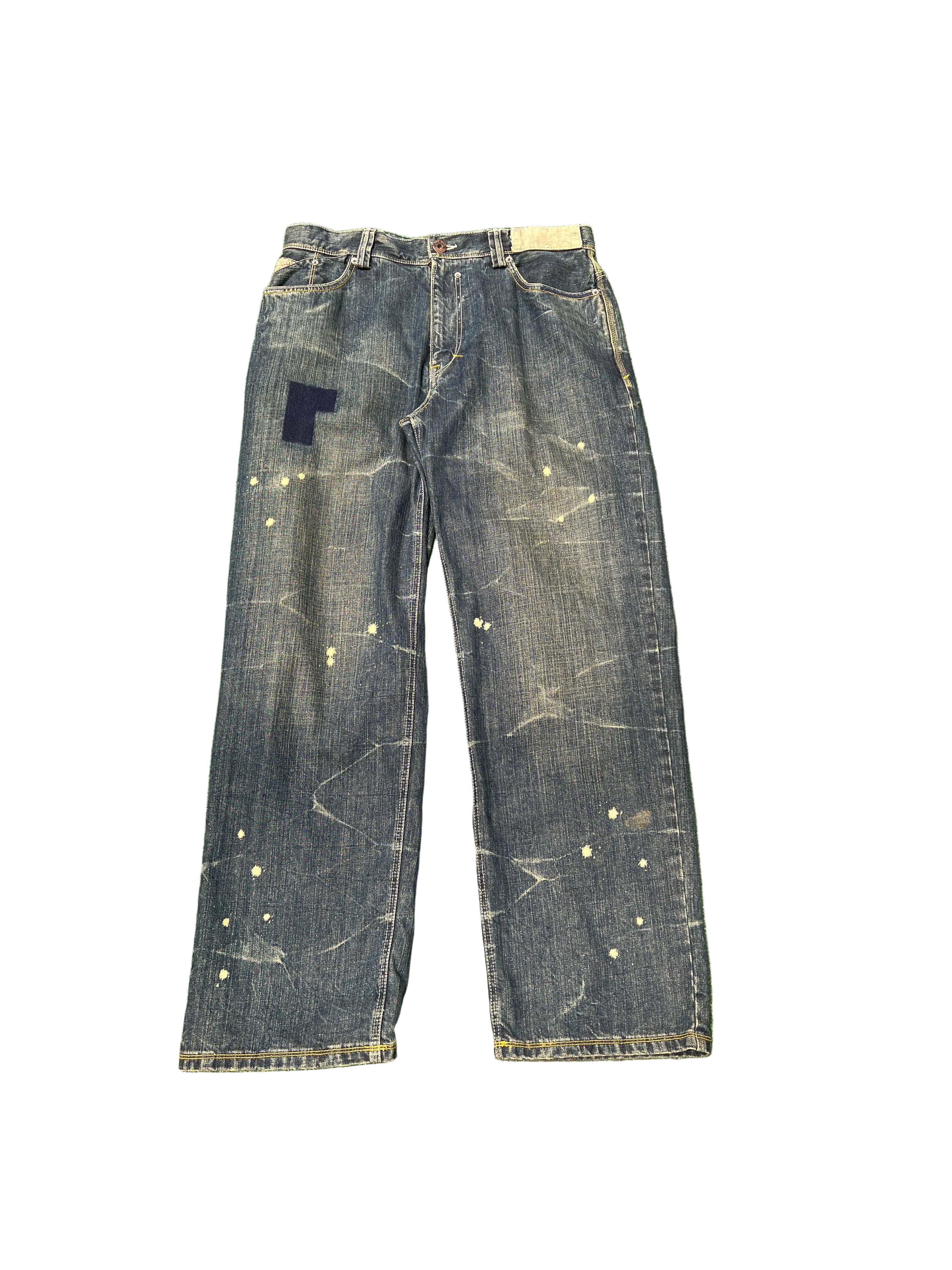 Loose Denim Pants