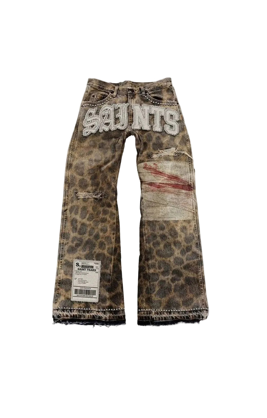 Saints Leopard print Pants