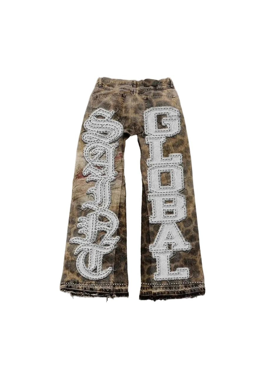 Saints Leopard print Pants
